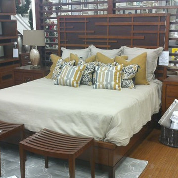 Tommy Bahama "ISLAND FUSION" Shanghai Panel King Bed