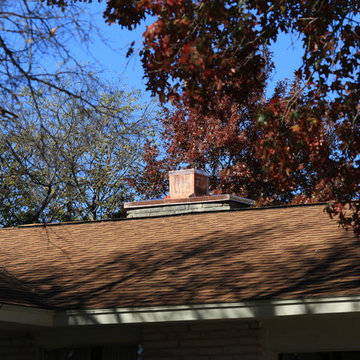 New Copper Chimney Cap