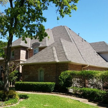 Hail Damage Roof and Gutter Replacement