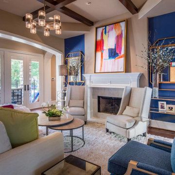 Transitional Living Room