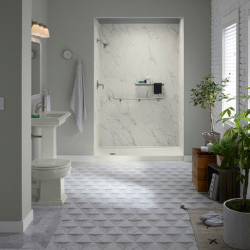 KOHLER LuxStone Shower System Variation Ideas