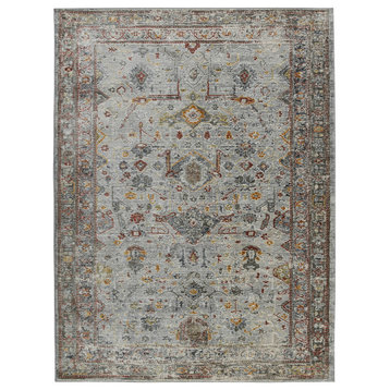 Fairmont Cohaug Area Rug, Red, 10'3"x14'3", Bordered