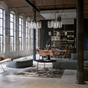 Industrial Loft Rendering