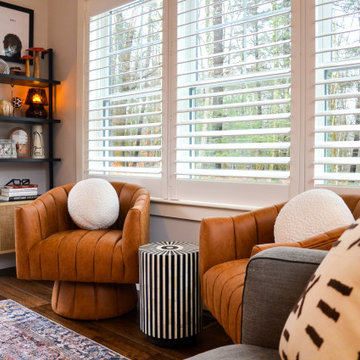 Swanky sunroom