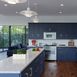 WHITE PEARL Kitchen Granite Countertop - Kitchen Storage And Organization