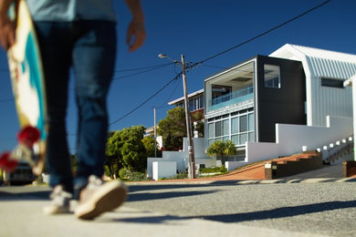 Photo of a beach style exterior in Perth.
