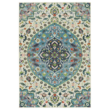 Kaleen Sunice Collection Collection Rug, Ivory 1'9"x3'