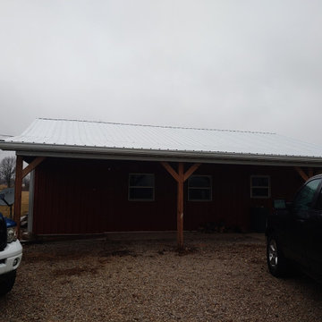 Fire Damage to Pole Barn/Living Quarters