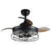 36-Inch Industrial Ceiling Fan With Foldable Blades