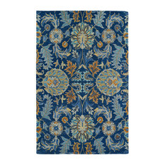 Kaleen Helena BlueHand-Tufted Rug, 5'x7'9"