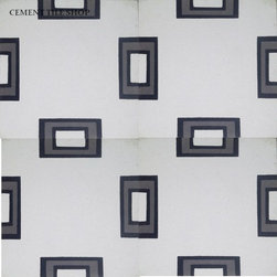 Contemporary Cement Tile - 床＆壁タイル