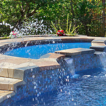 Trilogy Pools with Tanning Ledges