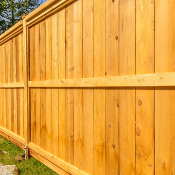Ceder Plank Fence