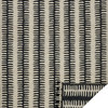 Reversible Kahelo Black Gray Area Rug by Justina Blakeney x Loloi, 7'9"x9'9"