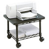 Safco Under-Desk Steel Frame Printer/Fax Stand in Black