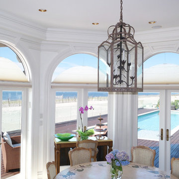 Arched Shaped Hunter Douglas Honeycomb Shades