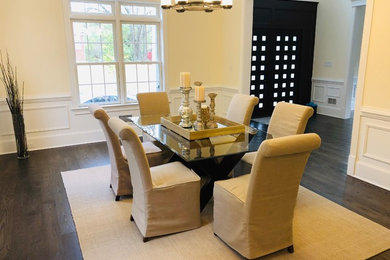 Inspiration for a craftsman dining room remodel in DC Metro