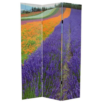 6' Tall Summer Fields Double Sided Room Divider