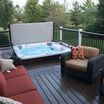 Hot Tub Deck Johnston, IA