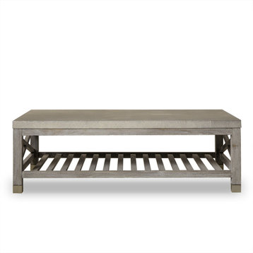 Lexi Coffee Table White Washed