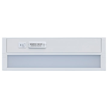 11 in. LED SMART Starfish RGB and Tunable White Under Cabinet Light White