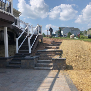 Patio/Steps/Firepit/SittingWall