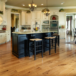 Traditional Character&trade; Hickory Saddle - Hardwood Flooring