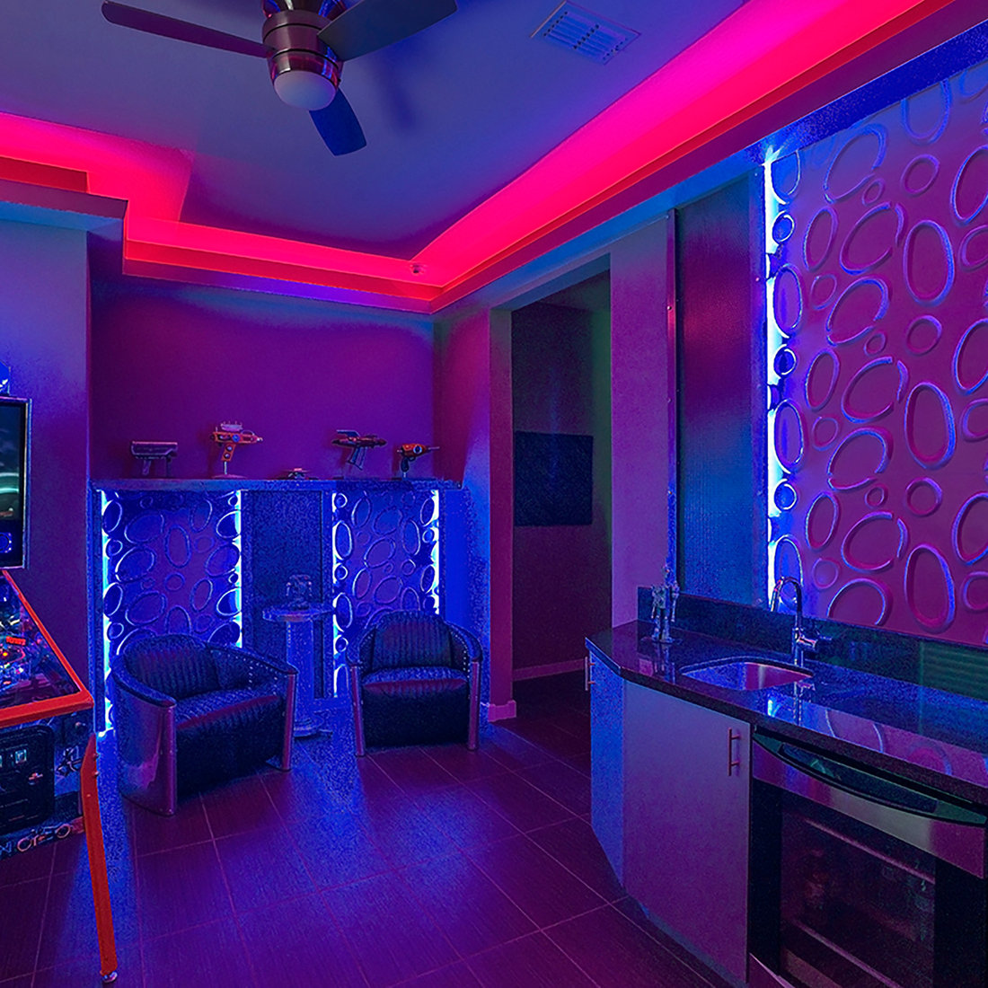 Sci-fi Game Room