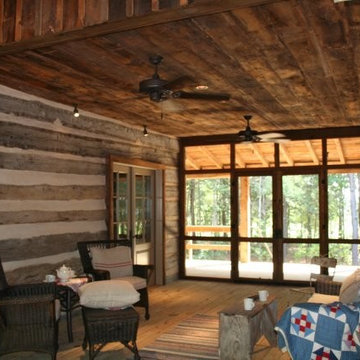 Historic 1856 'Dog Trot' Log Home