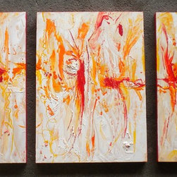Triptyque Impermanence - Tableau d'Art