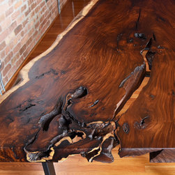 Rosewood Single Slab Table #122 - Dining Tables