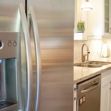 White Galley Kitchen
