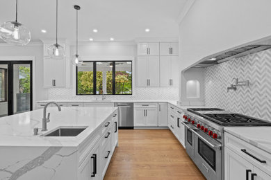 Example of a kitchen design in DC Metro