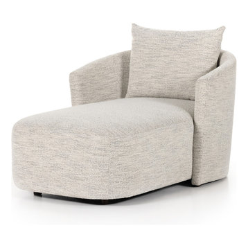 Farrah Chaise Lounge, Merino Cotton