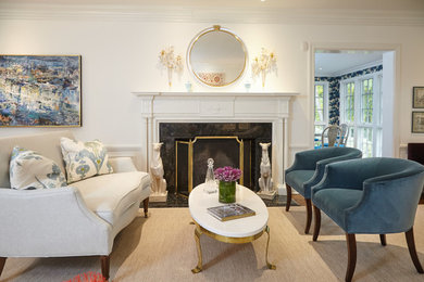 Home design - eclectic home design idea in New York