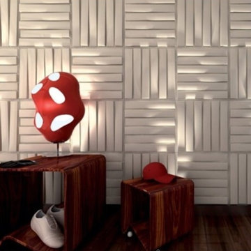 3D Gypsum Wall Panels 3D Floors