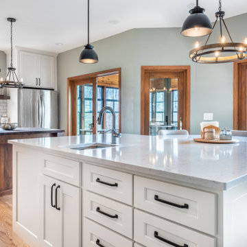 A Large Kitchen Remodel & Mudroom Update