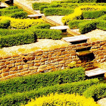 Surrey Country House Knot Garden by LS+L Landscape Design