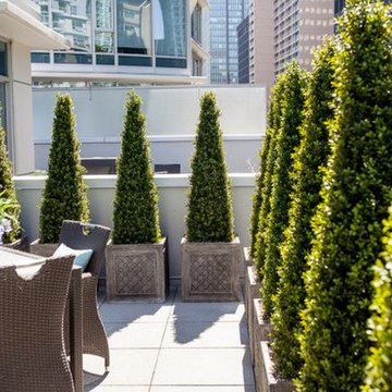 Artificial Boxwood Topiary Patio Decor
