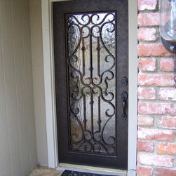 Wrought Iron Exterior Entry Doors - Products