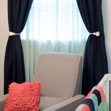Coral-Navy-Mint Nursery