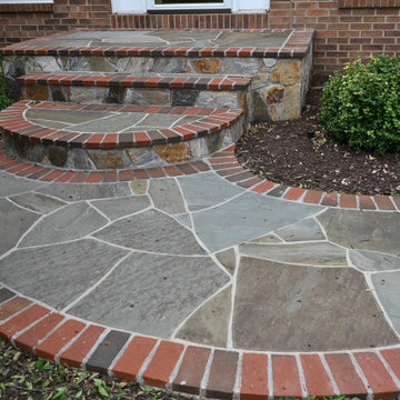 front stoop &walkway