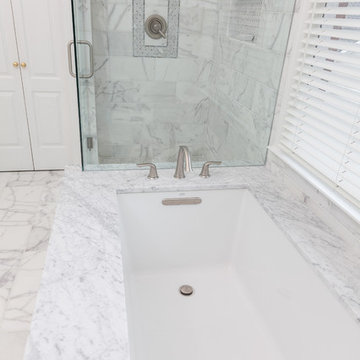ELEGANT MARBLE MASTER BATHROOM