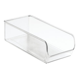 iDesign Linus Cabinet Organizer with Drawer - Clear - 12 x 3 x 3-1/2 H - Each