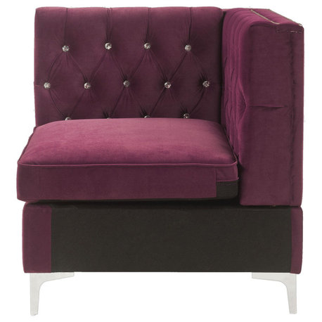 ACME Jaszira Modular Wedge, Burgundy Velvet