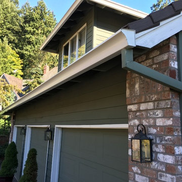 Spanish round modern gutters