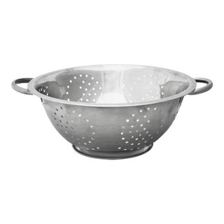 Whitehaus WHNEXC01 Over The Sink Extendable Colander/Strainer - Stainless Steel