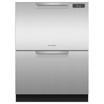 Fisher Paykel - Fisher Paykel 24"  Built-In Dishwasher in Stainless Steel - Fisher Paykel DD24DAX9N 24 Built-In DishDrawer will be the best addition to your place. The unit features 6 Wash Programs. 2 Cutlery Baskets. and Quiet Operation.