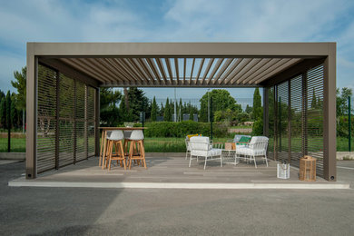 Cette photo montre une maison tendance.