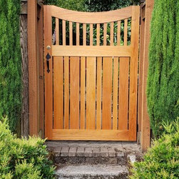 Spanish Cedar Gate - Home Fencing And Gates